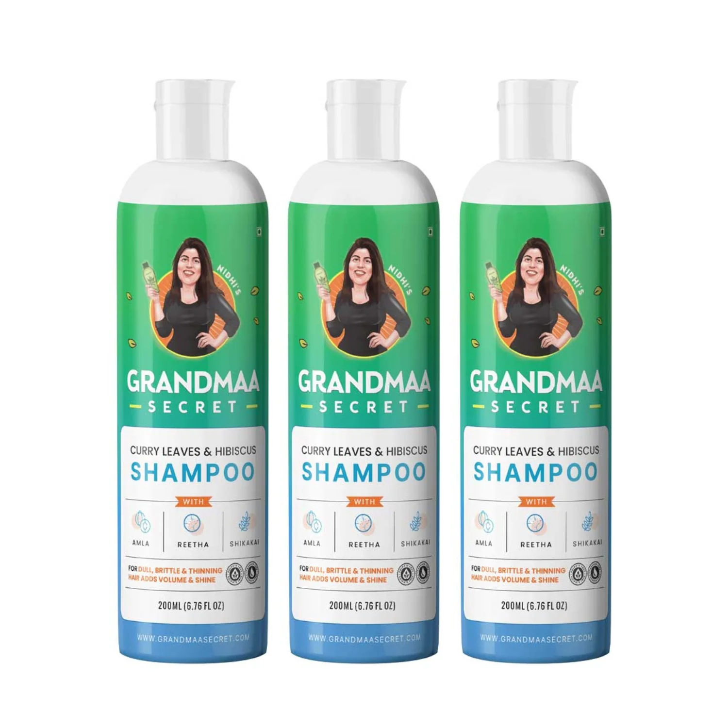 Curry Leaf and Hibiscus Shampoo for Hair Fall Control - Image 13