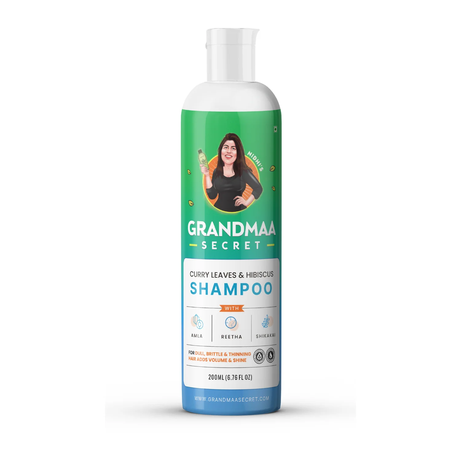 Curry Leaf and Hibiscus Shampoo for Hair Fall Control - Image 18