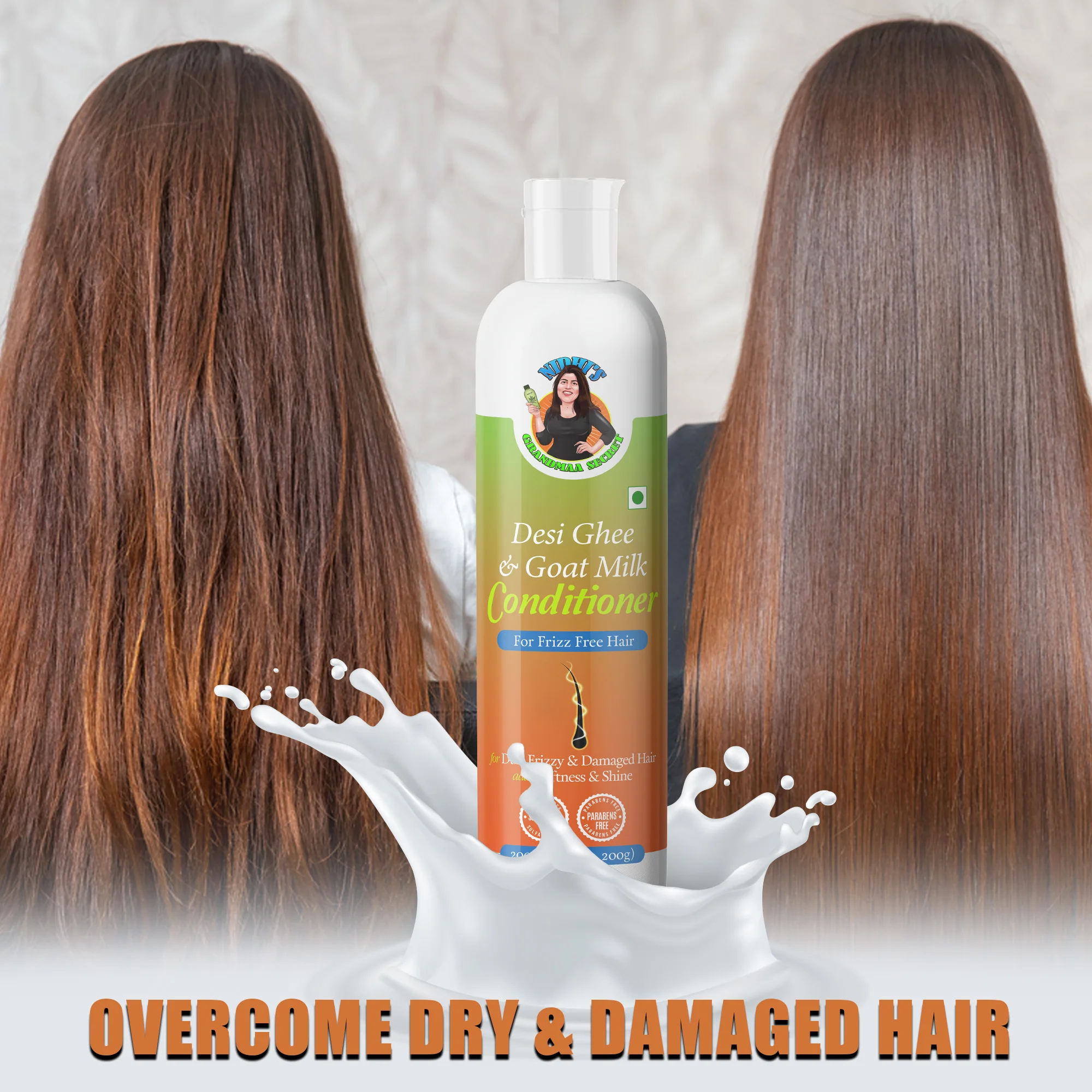 Hair Growth Combo with Hair Oil, Shampoo, Conditioner and Scalp Scrub & Free Neem Comb - Image 7
